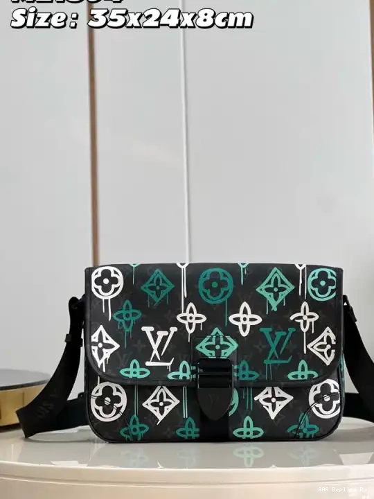 AAA Replica Ru VUITTON MESSENGER LOUIS MM ARCHY 0523